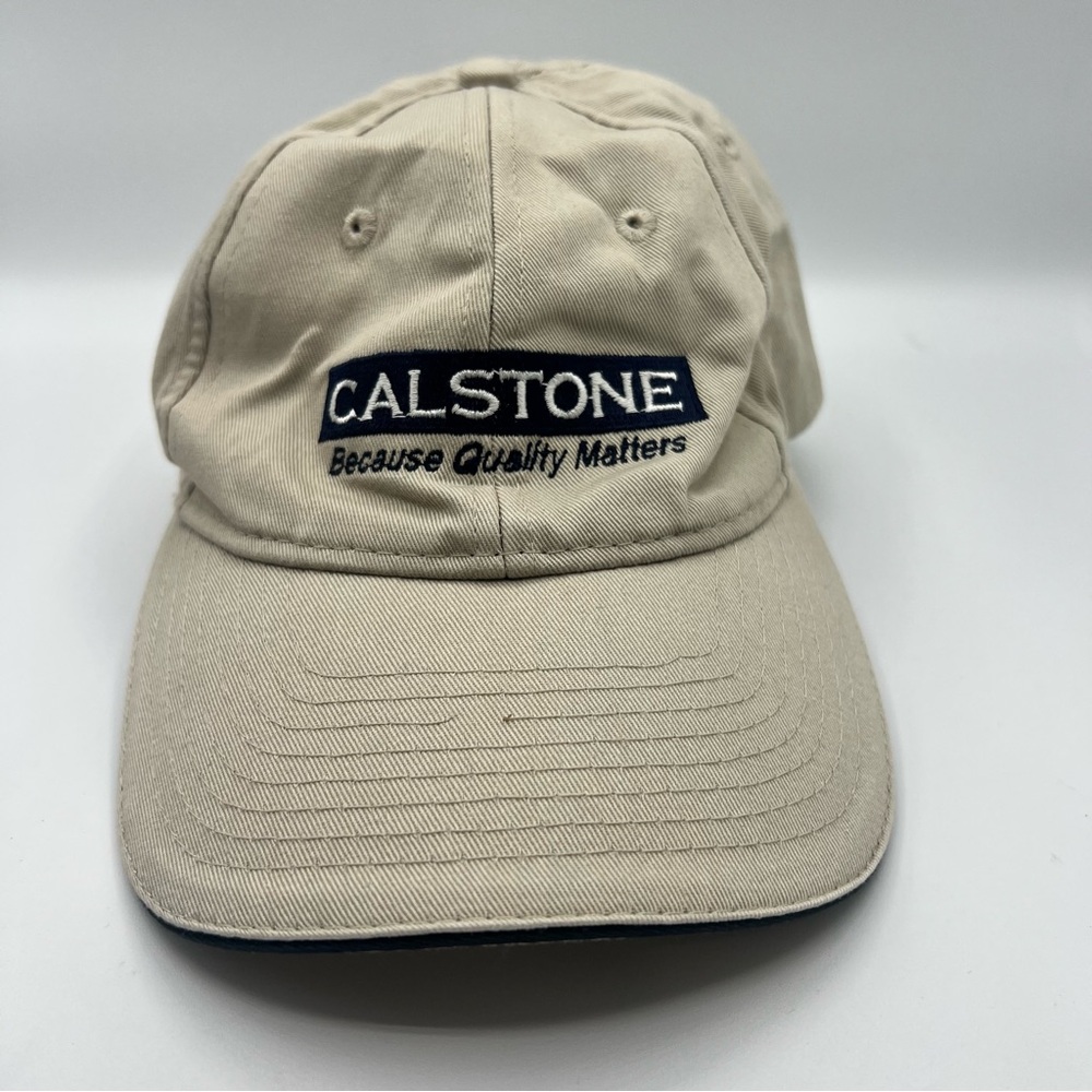 Calstone Beige Logo Cap